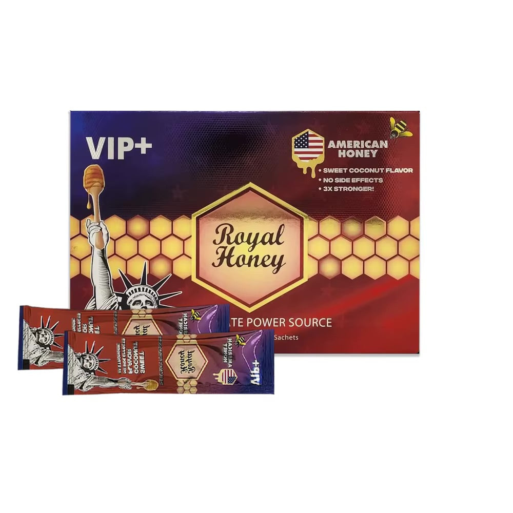 VIP+ American Honey - Poder Americano con un Toque Dulce (Caja de 12)