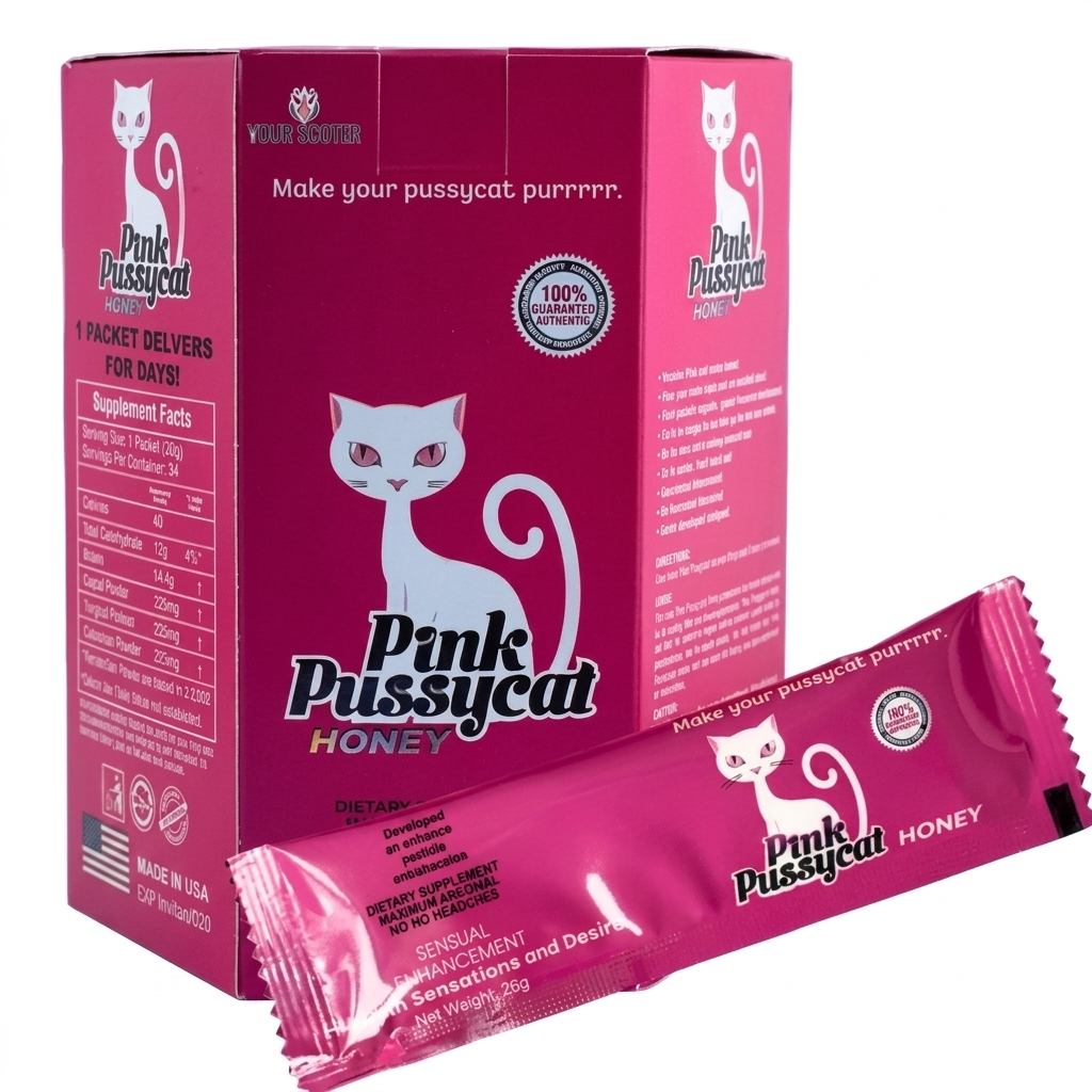 Pink Pussycat Honey - Despierta tu Sensualidad al Máximo (24 sobres)